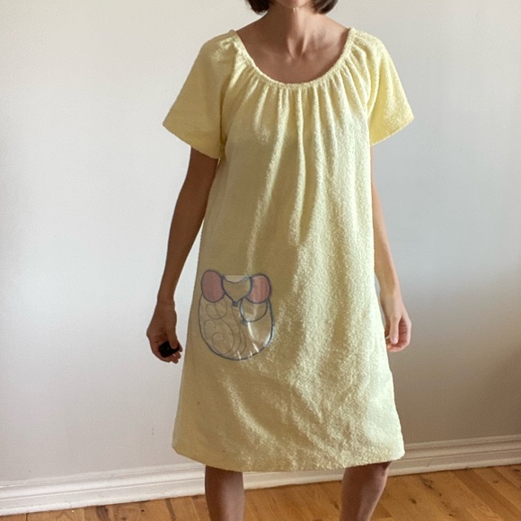 Vintage 1980’s Terry Cloth Dress - Picture 7 of 16